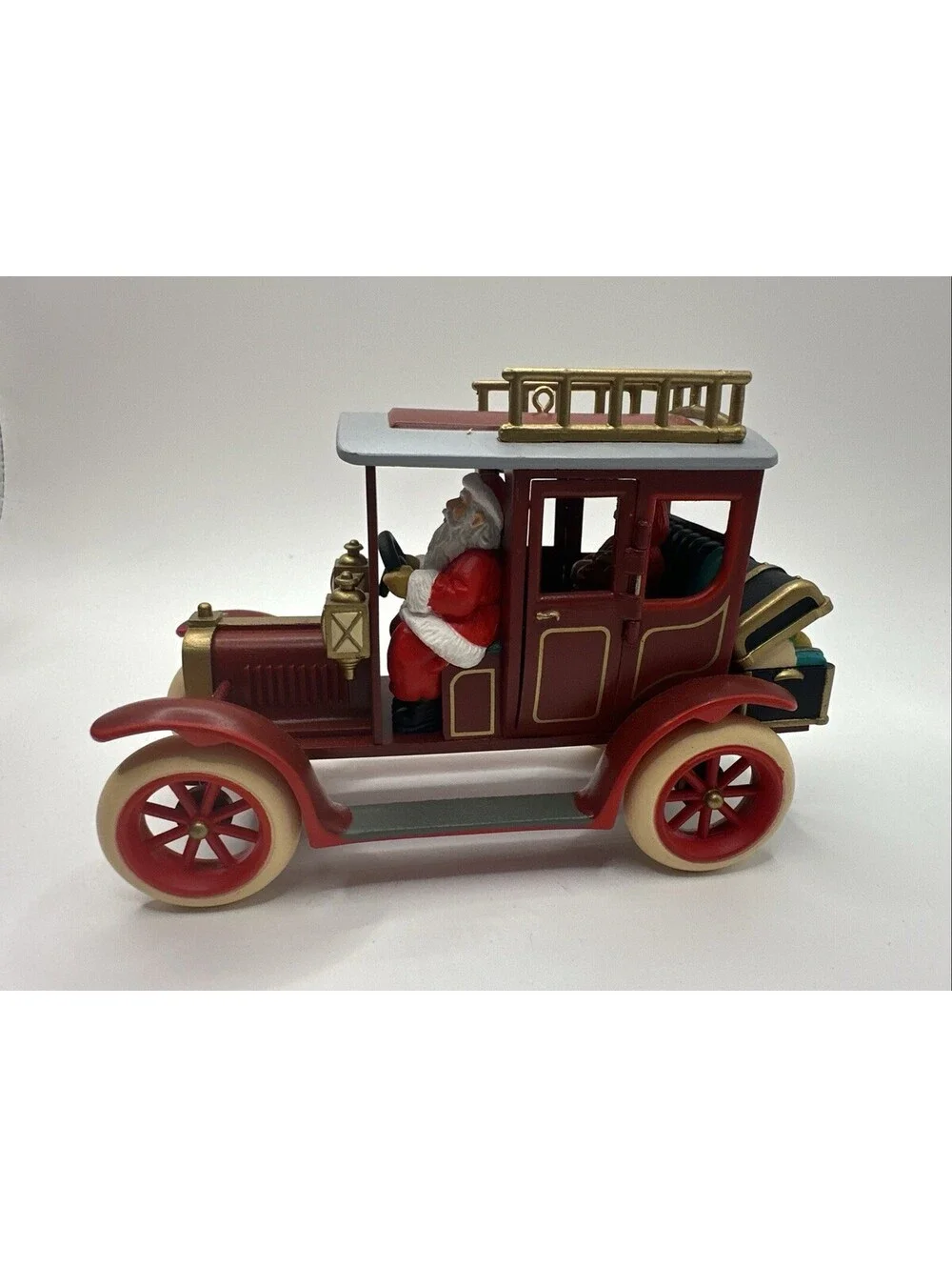 1993 Hallmark Keepsake Ornament Shopping With Santa Here Comes Santa Anniversary